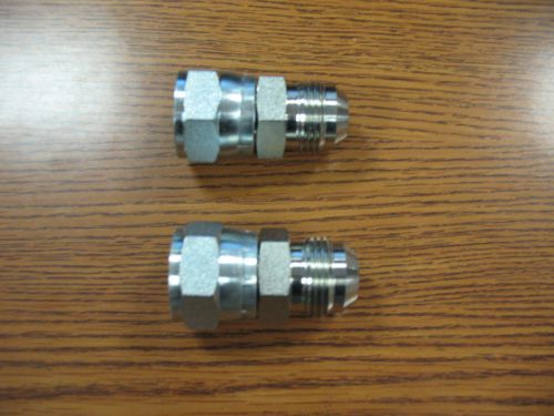 6504-12-12 Adapter, 3/4&#034; AN Female(JIC) x 3/4&#034; Male AN 37° Flare Steel - Lot 2