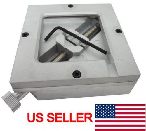 SCOTLE HT-90 Slivery BGA Reballing Station Holder Jig for 90X90 mm stencils US