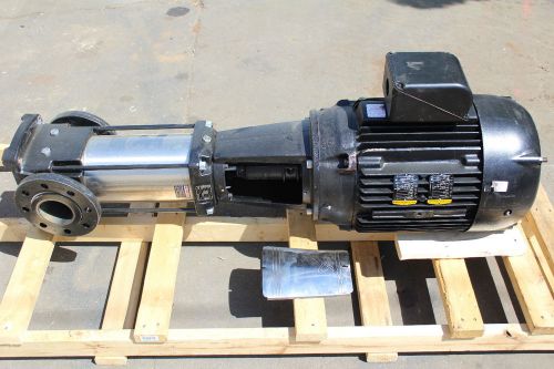 Grundfos 50Hp 282GPM 230-460Vac Vertical Multistage Pump CR64-4-1 A-G-A-E-KUBE