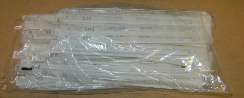 62 Corning Falcon 357543 Polystyrene Serological Pipet, 5mL Capacity