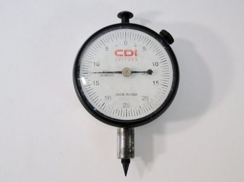 CDI KNIFE EDGE DIAL DEPTH GAGE .0005&#034; GRAD. (needs service)