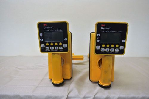 3M Dynatel Cable Pipe Locator Transmitter Model 2250 &amp; 1420 EMS-ID Marker $1299.