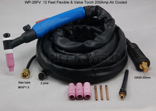 (SR)WP-26FV-12E-2 TIG welding Flexible Valve torch Body