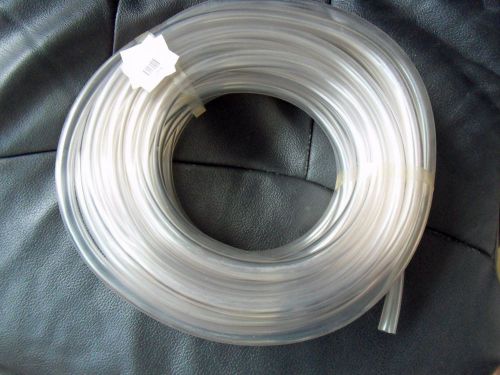 New 50ft Roll 9805 Clear Vinyl Tubing 3/8&#034;ODx5/16&#034;ID Free US Shipping