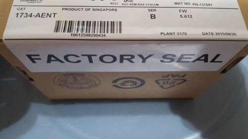 Factory Sealed Allen Bradley 1734-AENT Ser B Ethernet Network Adapter