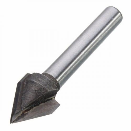 6mmx10mm 60 degree woodworking router cnc engraving v groove carbide router bit for sale