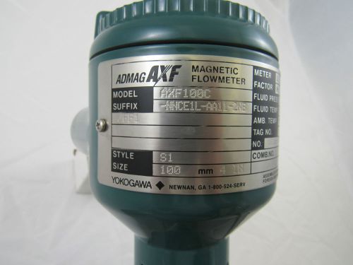 YOKOGAWA AXF100C Flowmeter FREE SHIPPING