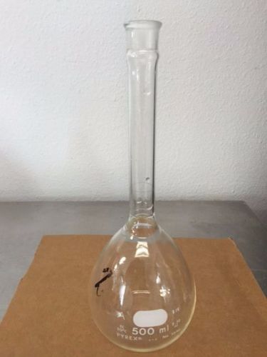 Pyrex 5640-500 500ml Class A Long Neck Volumetric Flask