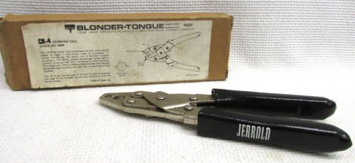 Blonder-Tongue CR-4 Crimping Tool Stock No. 4899