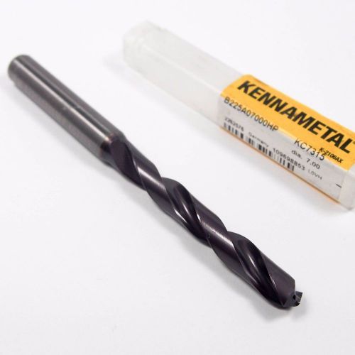 Kennametal carbide coolant jobber drill 8.6mm 0.3386&#034; tialn kc7315 2262590 [445] for sale