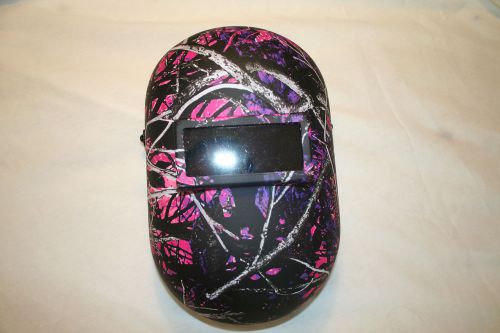 Honeywell fibre-metal 110pwe pipeliner welding helmet  muddy girl camo for sale