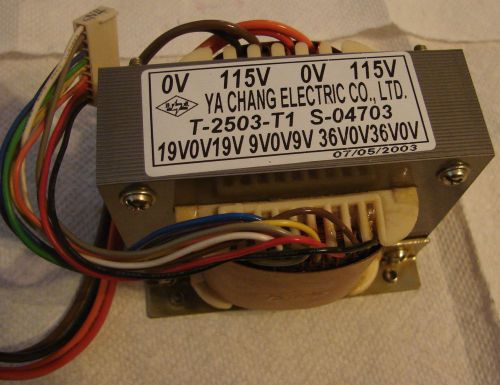 Ya Chang Electric Co. T-2503-T1 Transformer S-04703