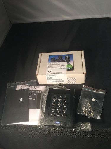 HID, HID-RPK40-PIV, iClass,SMART CARD READER WITH KEYPAD,BLACK