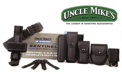 NEW Uncle Mike&#039;s Sentinel LEO Tactical Duty Gear Kit - Large Black - 89088