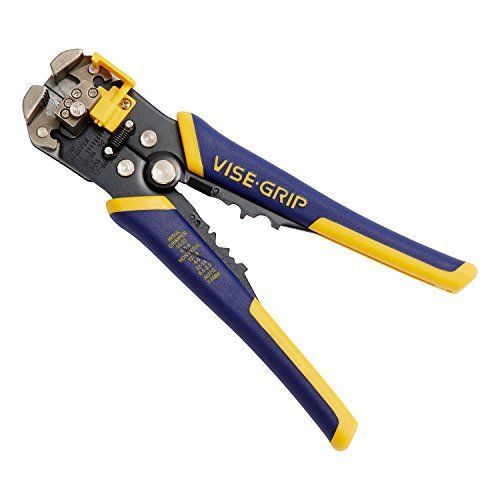 IRWIN VISE-GRIP Self-Adjusting Wire Stripper, 8&#034;, 2078300