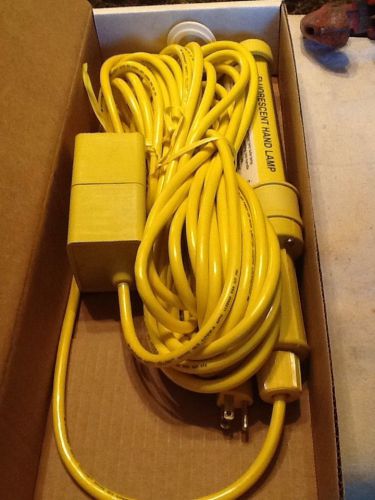 DANIEL WOODHEAD EXPLOSION-PROOF FLUORESCENT HAND LAMP w/ SWITCH &amp; 50&#039; CORD