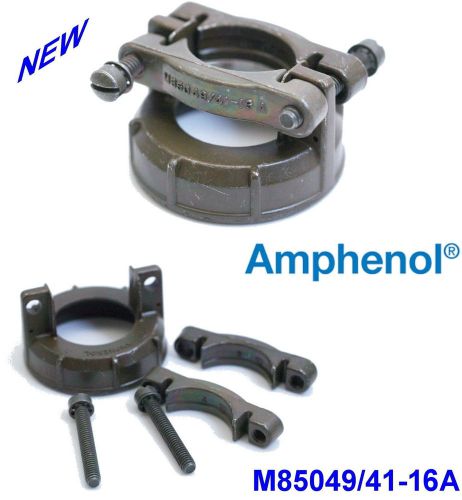 AMPHENOL M85049/41-16A NEW MILITARY STYLE STRAIN RELIEF Free Shipping