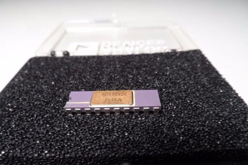 Analog Devices AD670XDC 8 Bit A/D Converter NOS Purple Ceramic/Gold Top