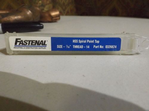 Fastenal 0326674 Plug Spiral Point Taps 7/16-14 Qty 1