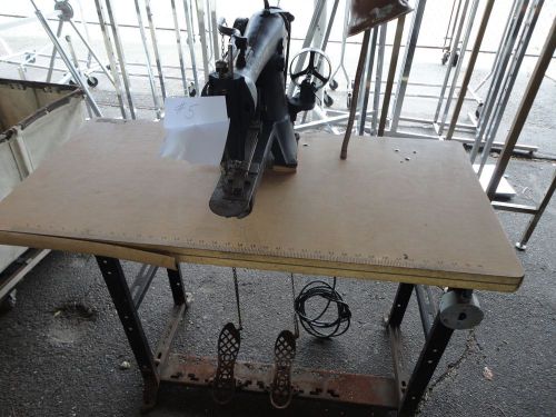 #5 SINGER VINTAGE SIDE MOUNT INDUSTRIAL TYPE SEWING MACHINE  #69SV143