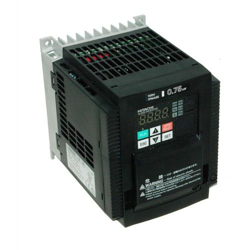 Hitachi wj200-007mf inverter 100-120 v 1 ph 1 hp 5.0 a new, open box for sale