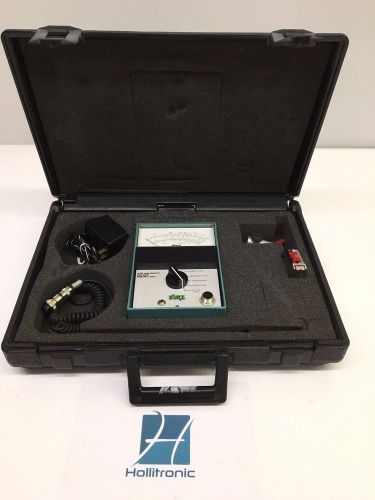 Kurz 441 Battery Powered Portable Air Velocity Meter 100-6000 FPM w/Probe &amp;Case