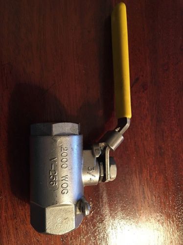 Apollo Cf8 3/4 2000 WOG V-256 Ball Valve