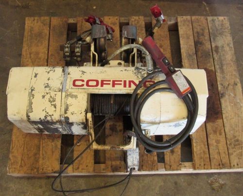 DUFF-NORTON 1 TON COFFING CABLE HOIST