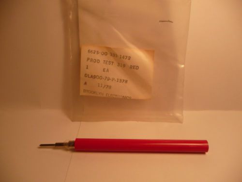 25 EA US ARMY TEST PROBES #319 RED NSN 6625-00-331-1472