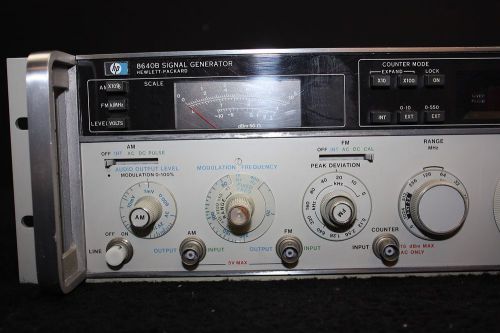 HP 8640B Signal Generator Opt 1 Hewlett Packard Agilent