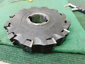 Valenite Carbide Insert Side Milling Cutter 6.0&#034; x 1.25&#034; x 1.125&#034;