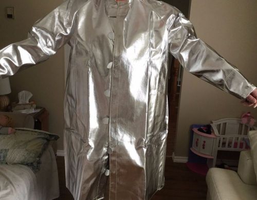 NEW Aluminized NORFAB  Coat 900-11 50&#034; Long 7XL