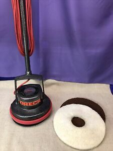 Oreck Orbiter Floor Finishing Polisher Buffer Cleaner Model XL-400 Tested -Pads