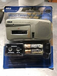 RCA Micro-Cassette Recorder RP3538 SEALED Voice Activated
