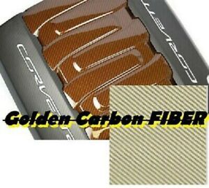CARBON 19X79&#034; SALE  FIBER GOLD NEW Water Transfer Dip Hydrographic Hydro Film