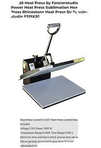 Fancierstudios 16x20 heat press machine