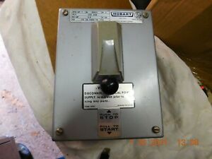 Hobart  Disconnect Switch ..FD 50 - THRU- FD150 3 PHASE