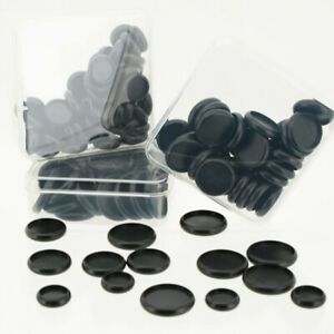 Plastic Black Loose Binding Discs Hoop Office DIY Supplies 18mm/24mm/28mm