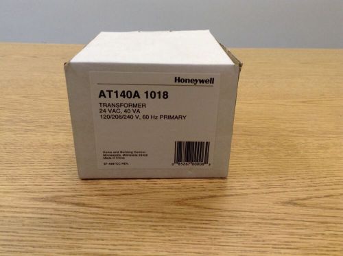 Honeywell transformer at140a 1018  24vac 40va  class 2  at140a1018 for sale