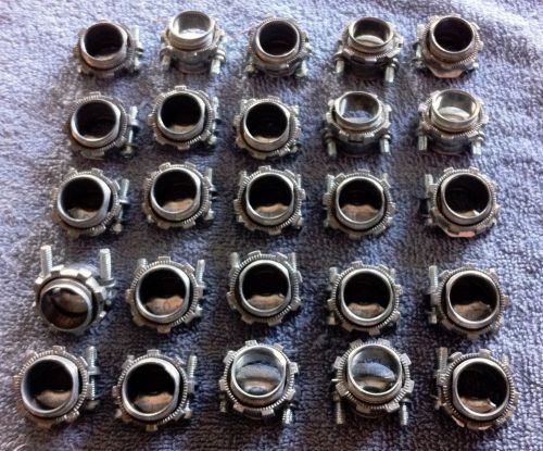 Halex 3/8&#034; Non Metallic Clamp Connector - 05103B - 25 Count