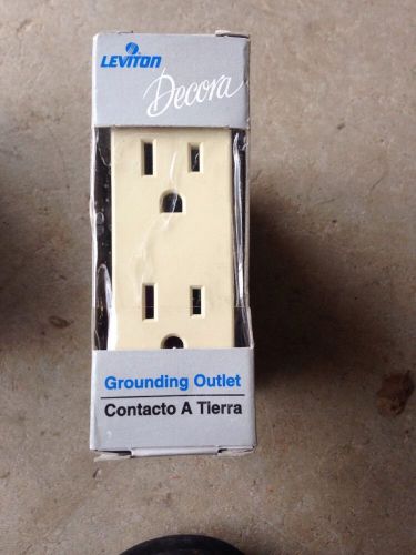 5 PC Lot NEW Leviton Decora 5325-isp 15 AMP 125V OUTLET Ivory Receptacle