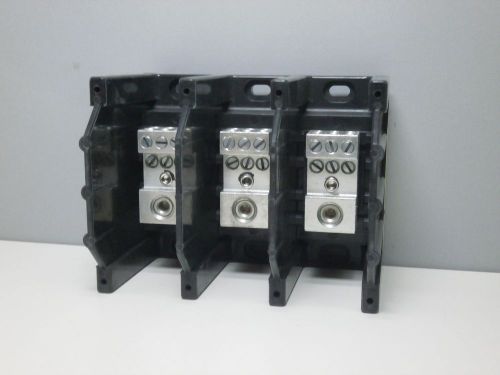 Buss 16321-3 Terminal Power Distribution Contact Block 3-Pole 175A 600V