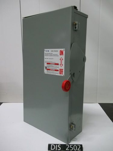 Cutler hammer 600 volt 200 amp non fused disconnect (dis2502) for sale