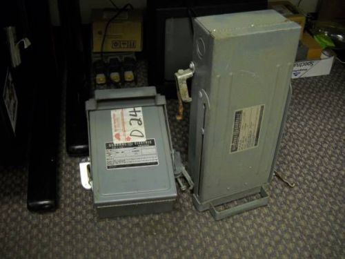 Ge general electric dfl322 and dfl323 60 amp &amp; 100 amp for sale