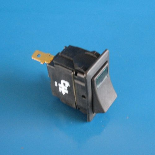 Cole Hersee 58328-11 SPST On-Off Rocker Switch Green Pilot Light