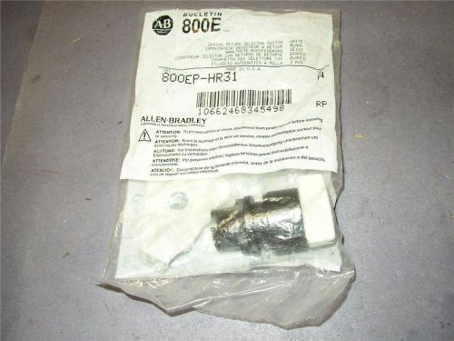 AB Spring Return Selector Switch 800EP-HR31 Allen new