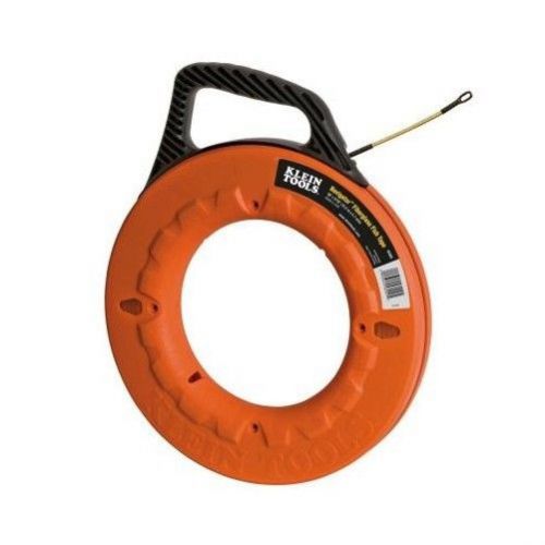 Klein tools 50 ft. non-conductive polypropylene case fiberglass fish tape 56009 for sale