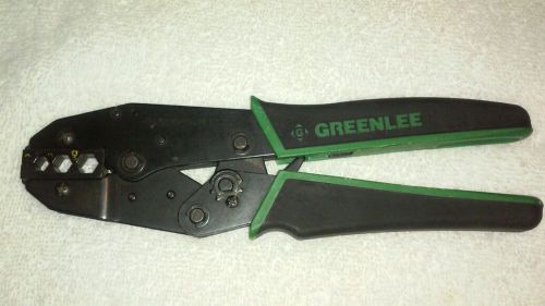 Greenlee Kwik Cycle ratchet crimpers w/ 46808 dies