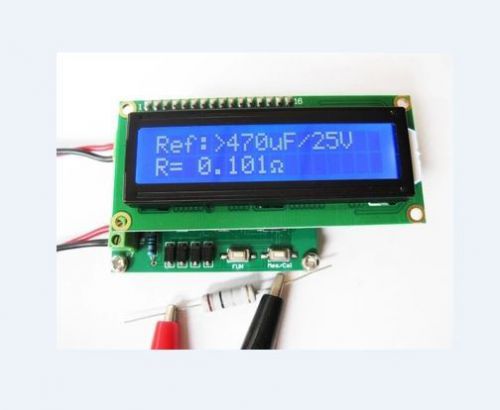 ESR capacitor line detector tester ESR meter + milliohmmeter