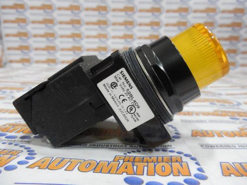 52BL4D9 -- PILOT LIGHT, AMBER, FV, INC, 24 V